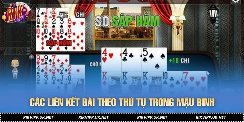 Các liên kết bài theo thứ tự trong Mậu Binh