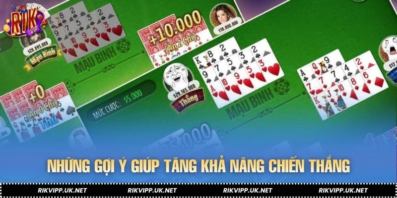 Những gợi ý giúp tăng khả năng chiến thắng