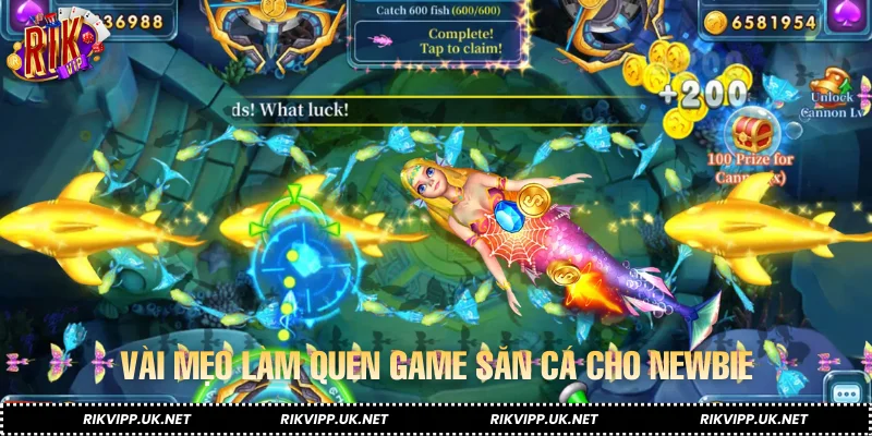 Vài mẹo làm quen game săn cá cho newbie